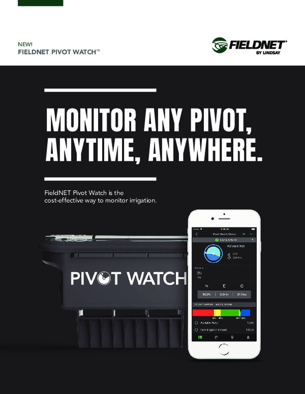 FieldNET Pivot Watch Flyer