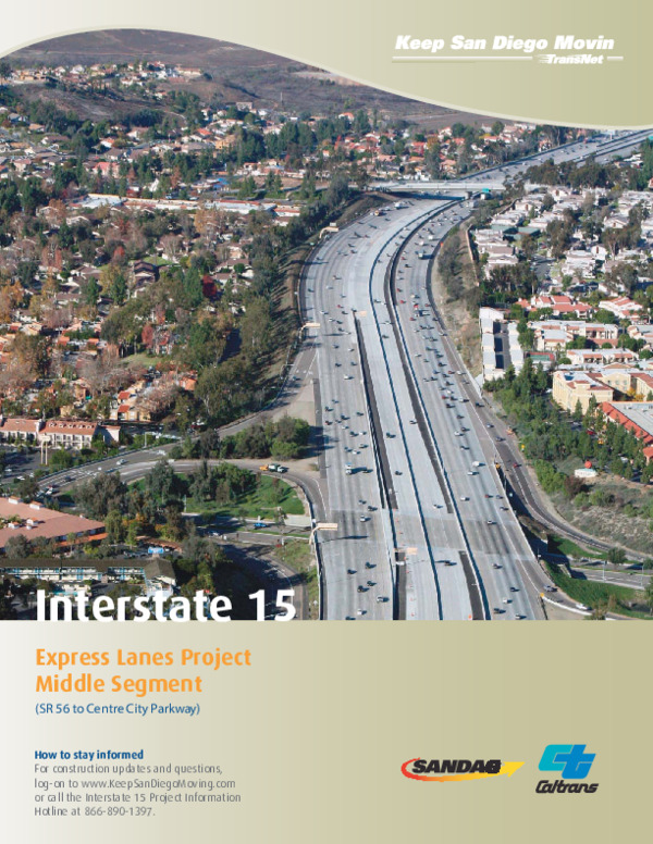 I-15 Managed Lanes Corridor