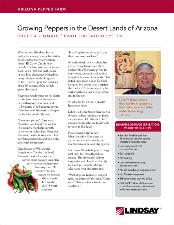 Arizona Pepper Farm Case Study 