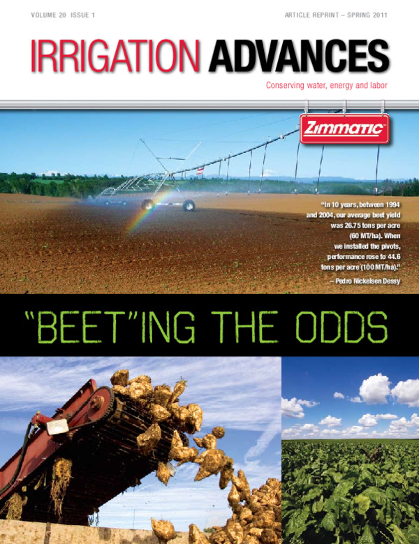 Irrigating Sugar Beets in Chile (Irrigation Advances)