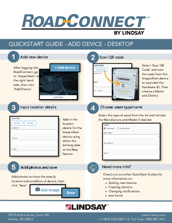 QuickStart Guide - Add Device (Desktop)