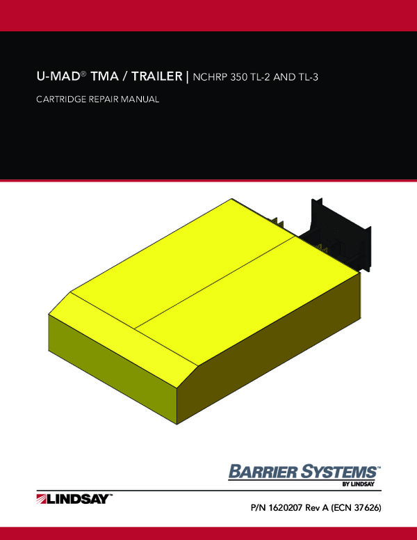 U-MAD TMA Trailer Cartridge Repair Manual