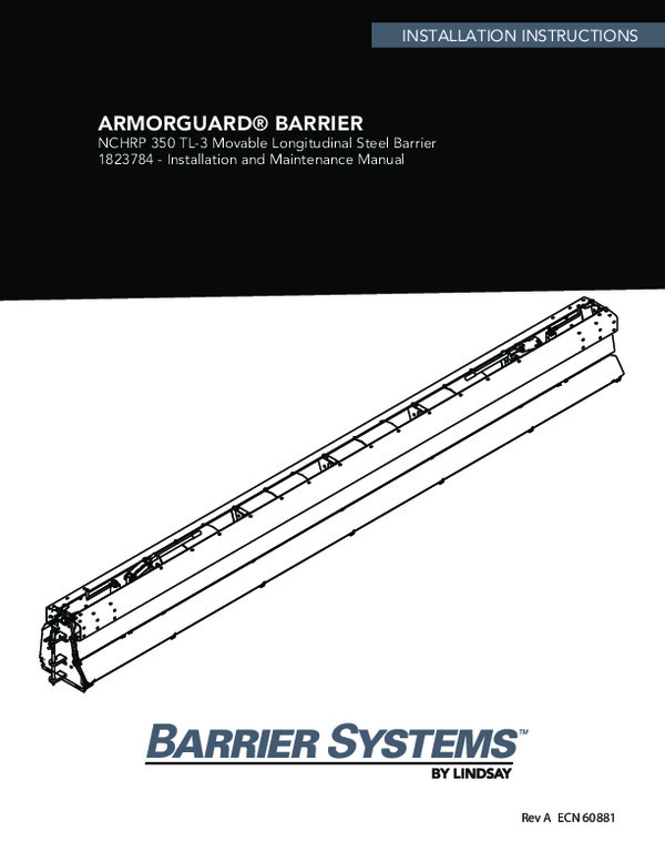 ArmorGuard Barrier Installation Manual