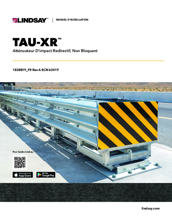 TAU-XR Installation Manual - French