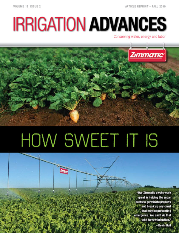 Irrigating Sugar Beets in Nebraska (Irrigation Advances)