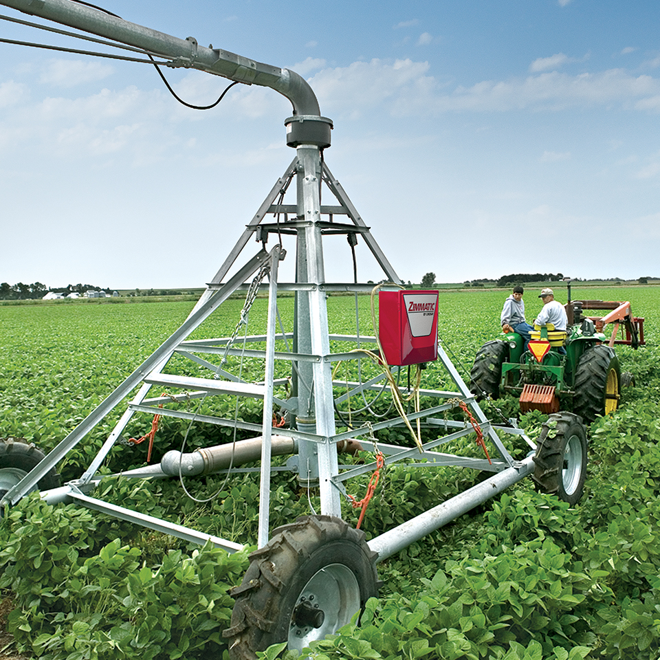 Irrigate more land without more equipment.