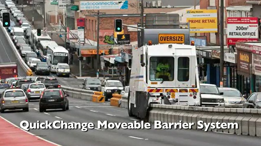 Moveable Barrier For Sydney's Inner West Busway - Lindsay